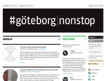 Tablet Screenshot of goteborgnonstop.se